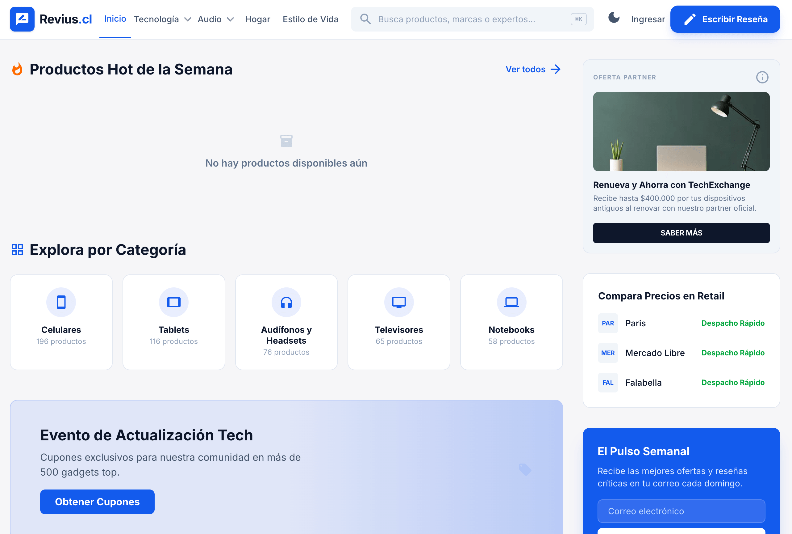 Revius — project screenshot
